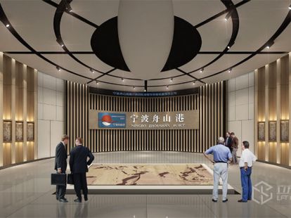 宁波舟山港集团展示厅