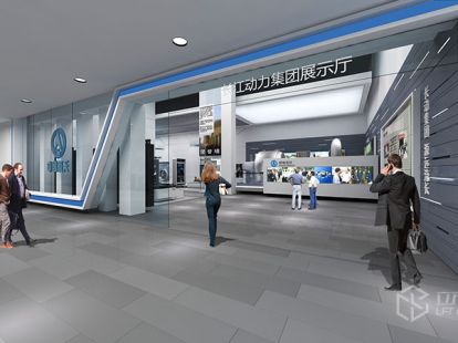 长动集团展示厅设计