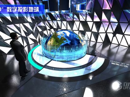 720°数字投影地球