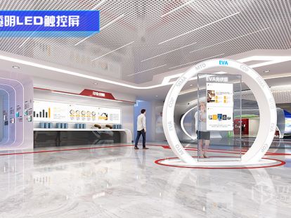 透明LED触控屏